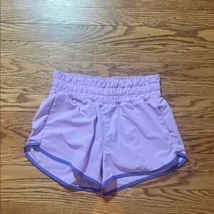 Athleta Lavender Kids Athletic Shorts